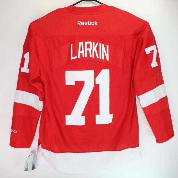 Reebok Other - Dylan Larkin Reebok Premier NWT Men's M Detroit Red Wings Home Hockey Jersey